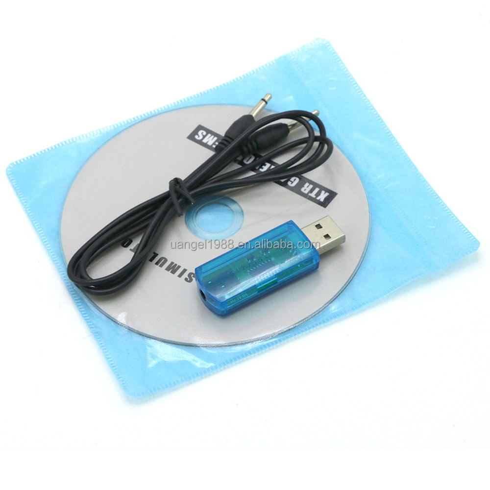4IN1 USB Flight Simulator Computer For G4 FMS AEROFLY SU27 KT Model Airplane Helicopter Controller