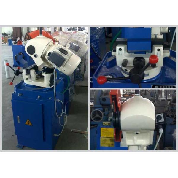Energy Saving Pipe Cutting Equipment , Stainless Steel Tubing Cutter Machine