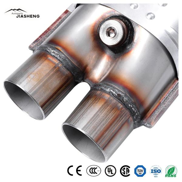                  2, 2.5 Universal Oval Exhaust Auto Catalytic Converter Fit 2023 with High Quality Sale             