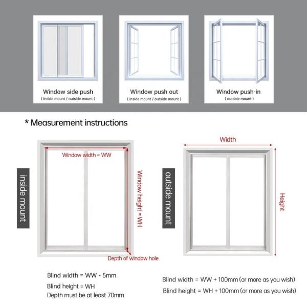Luxury White Intelligent Window Blinds Electric Windproof For Cafe