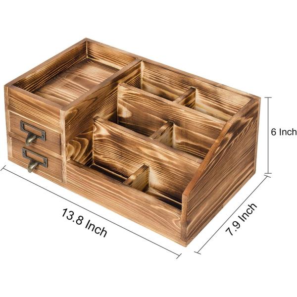 Desktop Bookshelf Organizer Tabletop Display Office Desk Storage Shelf Rack Custom