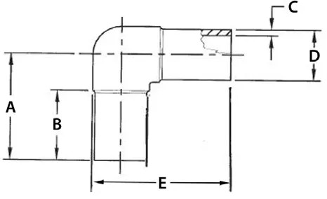 DIN 200mm PE Pipe Fitting 90 Degree HDPE Elbow