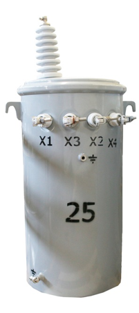 10-333kVA Single Phase Pole Mounted Transformer with Multi-Voltage Output and ONAN Cooling for Power Distribution