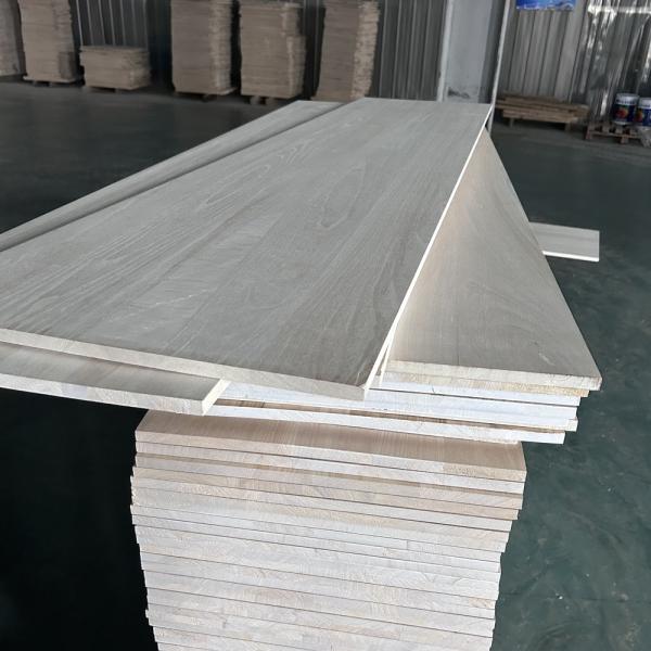 Moisture Content 8%-12% Solid Wood Board Paulownia Lumber Direct Supply for Wooden Box