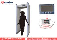 La pleine porte IP65 de degré de sécurité de cadre de porte de détecteur de métaux de corps imperméabilisent 7