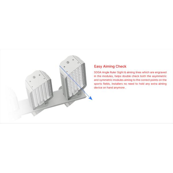 25000lm светодиодный аэропортный свет 3000k-6000k цветовая температура
