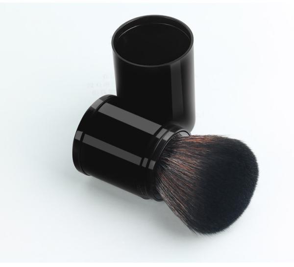 Ferramentas do cosmético da rampa do inclinação da escova 0.03kg da composição da impressão preta únicas