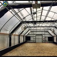 Single Span Black Out Greenhouse Light Deprivation Single Arch Tunnel Greenhouse