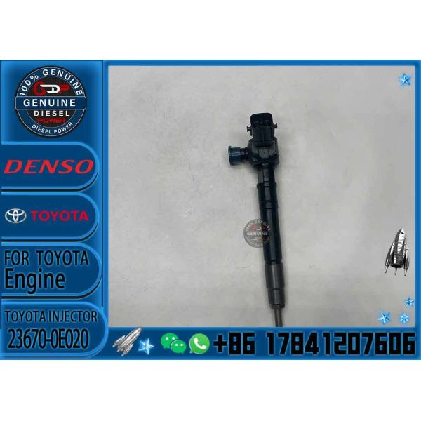 Inyector de combustible 23670-0E020 ((G4) /295040-9440 /295700-0560 Para el Toyota Fortuner Hilux Revo 2.4L 2GD