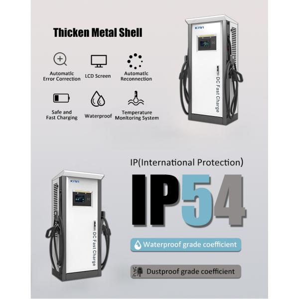 Cargador de automóviles eléctricos de corriente continua para vehículos eléctricos Ocpp 1.6J CE OEM