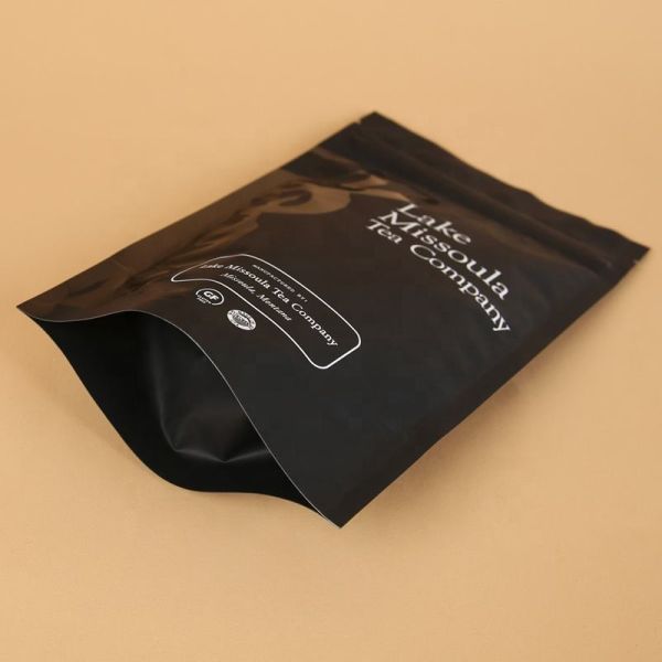 Resealable Zipper Food Packaging Bags Stand Up Pouch Custom Spice Powder Packaging Plastic Bag