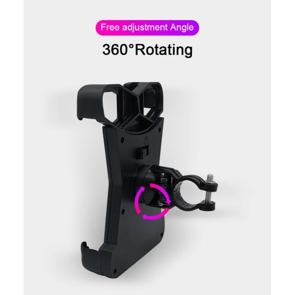 Sunproof motorcycle bike e-bike phone charger holder