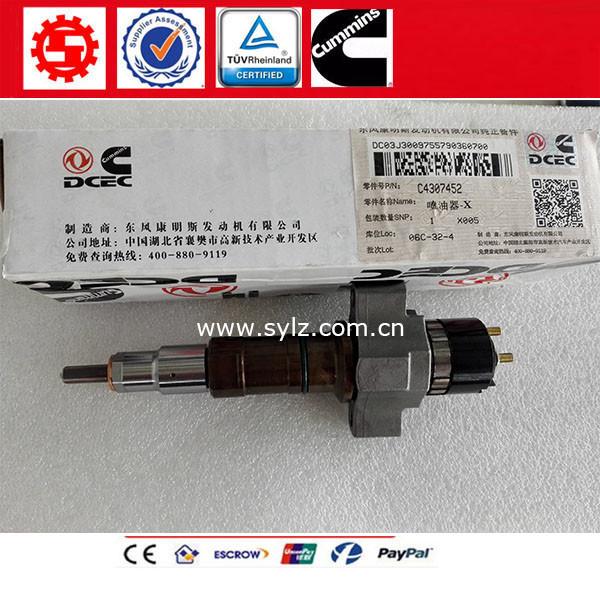 Original Dongfeng Cummins ISL Diesel motor part Common Rail Fuel Injector 4307452