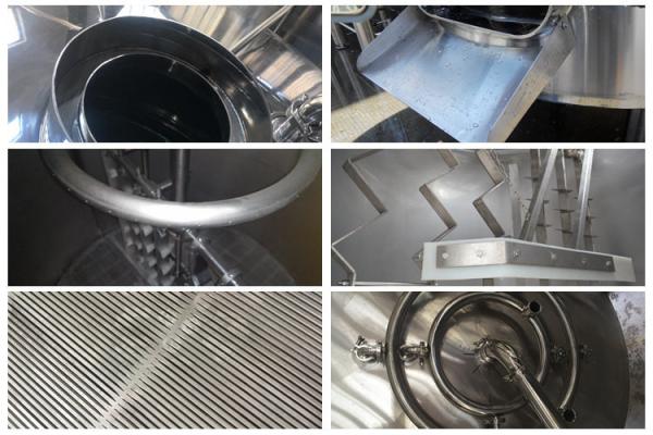 30HL Capacity 4 Vessel Brewhouse SS304 Fabrication Gas Fired Heating For Brewery