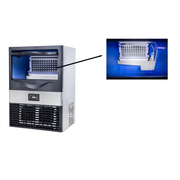 150kg Fully Automatic Medium-sized Ice Maker Is Used for Making Drinks and Preserving Ingredients