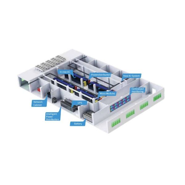 Hot Cold Aisle Containment Data Storage Center RS232 Edge Computing Custom
