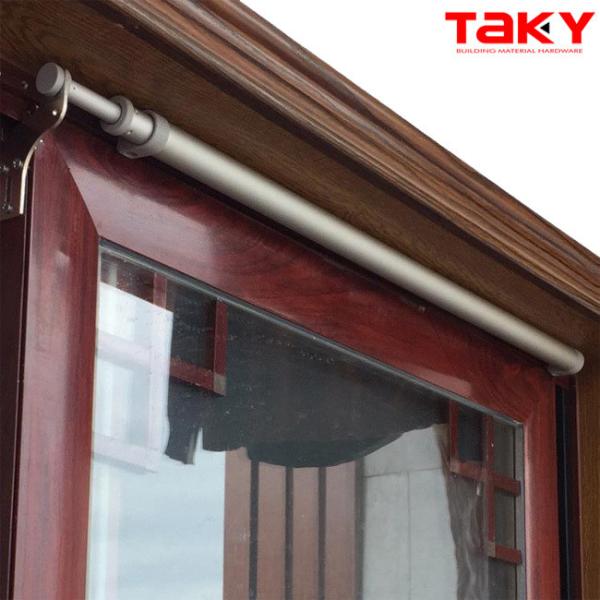 Silver Finish Hydraulic Heavy Duty Sliding Door Closer for Smooth and Silent Closure