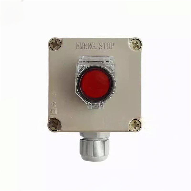 Marine Waterproof Nylon Emergency Stop Pushbutton Box SN1-01/ZPB-1/YN1-01 Remote