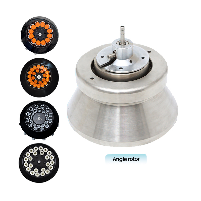 Angle Rotor 48x0.5ml,8x10ml,6x50ml,6x100ml,4x250ml,4x500ml,4x750ml,4x8x0.2ml,4x1000ml,6x1000ml Lab Centrifuge Angle Rotor