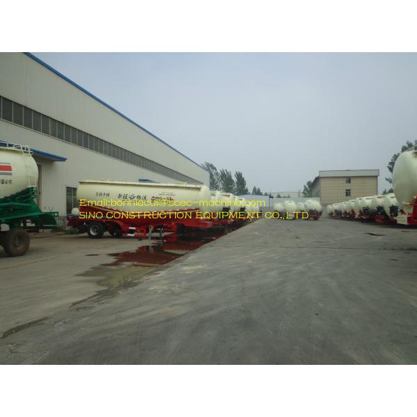 Semi Trailer Type Heavy Duty Truck 60 Ton Bulk Cement Tanker Trailer 35m3