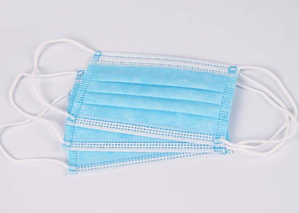 3 Ply Non Woven Public Place Anti Pollution Earloop Face Mask