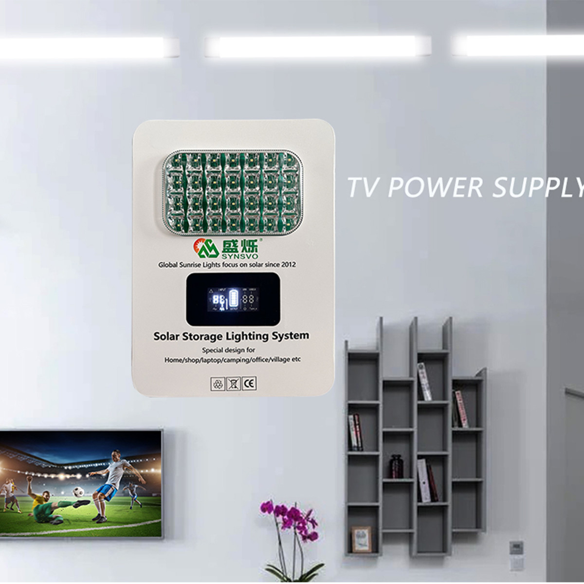 CE сертифицированный 40W/60W 16V солнечный панель энергосистема гибридный солнечный инвертор зарядное устройство SRE-938