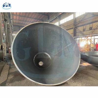 2mm 89mm ASME Project Conical Tank Heads Stainless Steel Dished GB