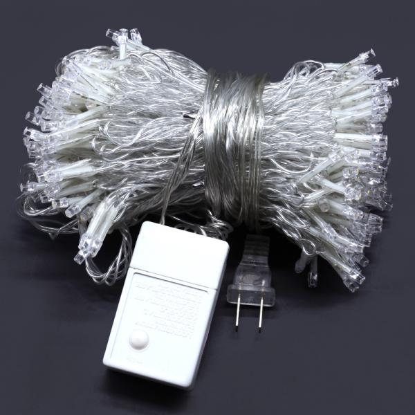 Decoración impermeable Iluminación de cuerdas de hadas IP65 2V Árbol de Navidad LED Cortina exterior