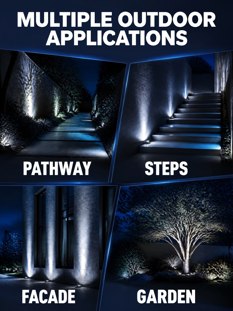 OEM ODM LED Inground Lights Outside Stair Lights For Garden Villa Hotel Architectural