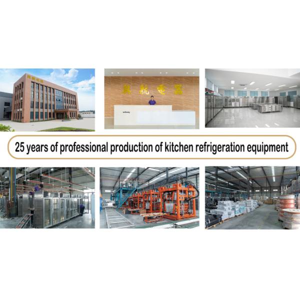 Congélateur de restauration commercial à haut rendement 480L Économie d'énergie sous congélateur de table de travail