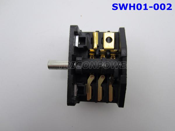 Durable Rotary Selector Switch , Freestanding Oven Temperature Control Switch