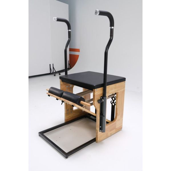 Solid Wood Wooden Pilates Equipment Pilates Stability Chair U+XM004SM With 2.8cm Thick