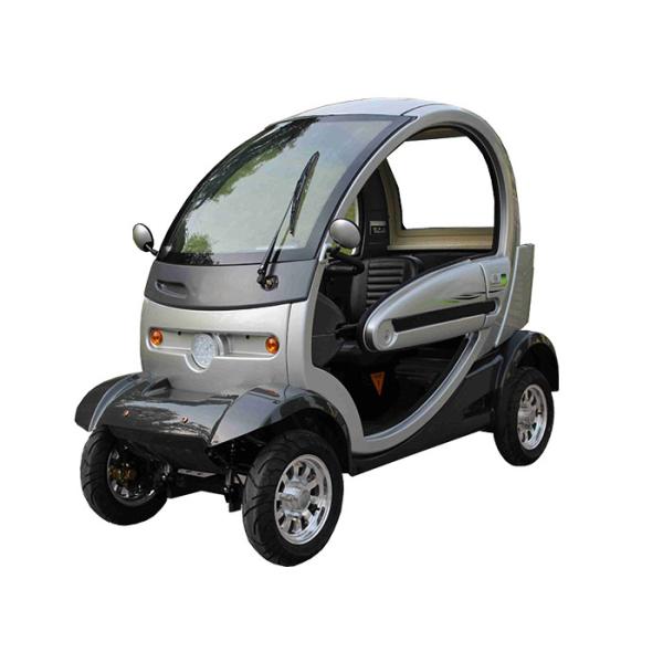 720mm Wheel Base Mini Electric Car 60V 1000W Manual Brake With Vacuum Tyre