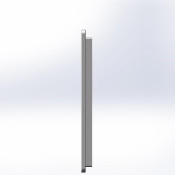 8 Inch POE NFC Reader Face Recognition And Body Temperature Android Monitor For Time Attendance