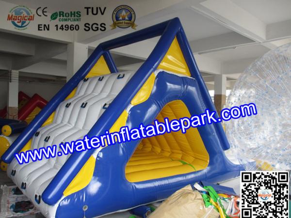 Float Water Park Games Inflatable Floating Slide And Climb For Adults