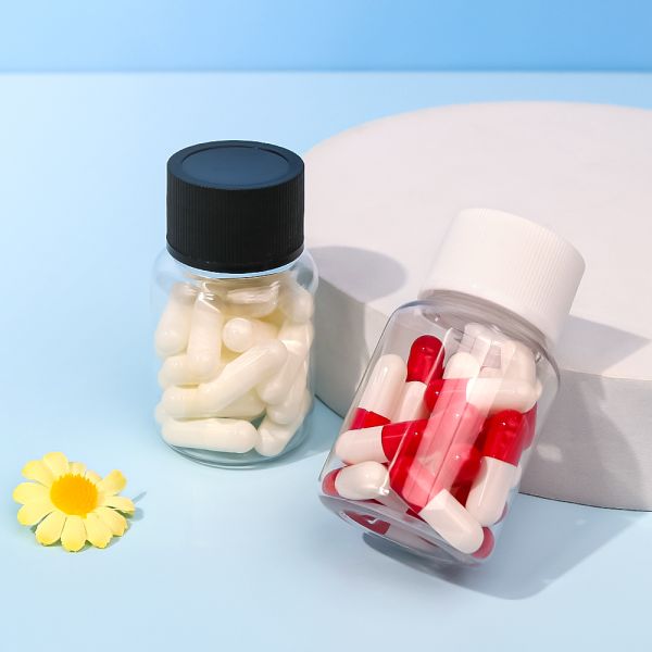 Transparent PET Cosmetic Sample Bottle with Screw Cap Seal in Customizable Sizes for Mini Cosmetic Containers