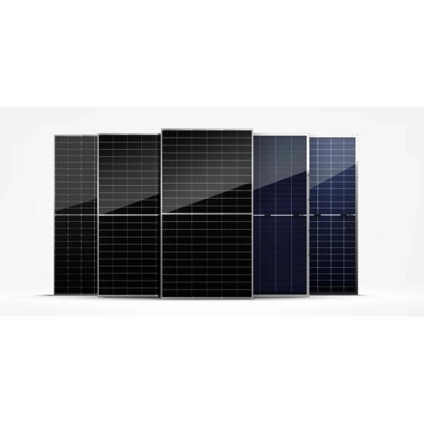 182mm Half Cut Cell Monocrystaline Silicon 420W-440W All Black Mono Solar Panel Module
