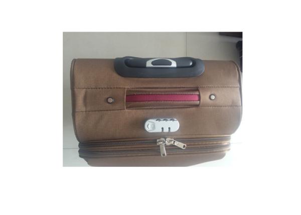 Soft Fabric Eva Trolley Luggage , 600D Material Nylon Suitcase Trolley Case Luggage
