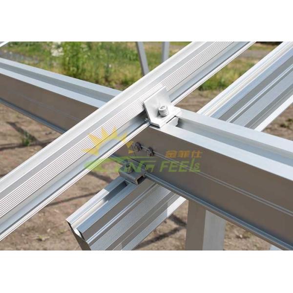 Anti - Corrosive Solar PV Mounting Structure 4200mm