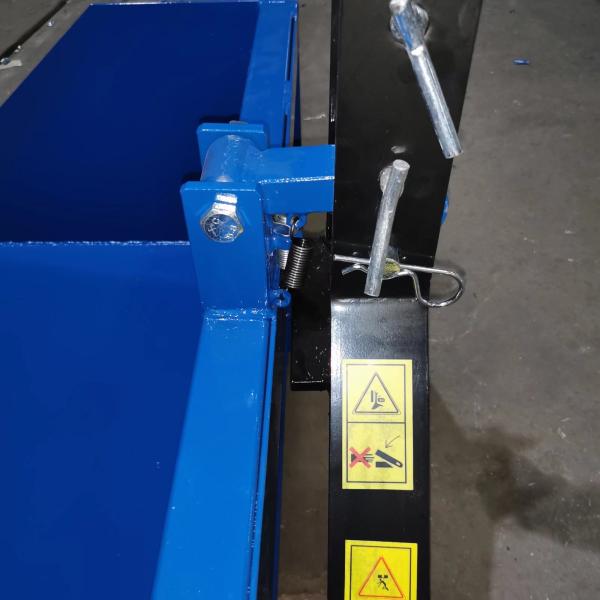 TSCP - Tractor 3 Point Tipping Trip Scoop; Farm Transport Box For Compact Tractor ;Dirt Scoop