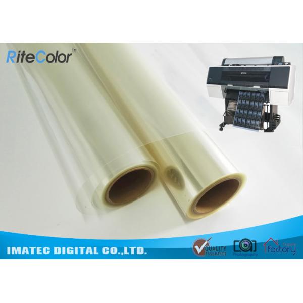 Односторонний покрытый струйный крен фильма, фильм прозрачности Эко растворяющий