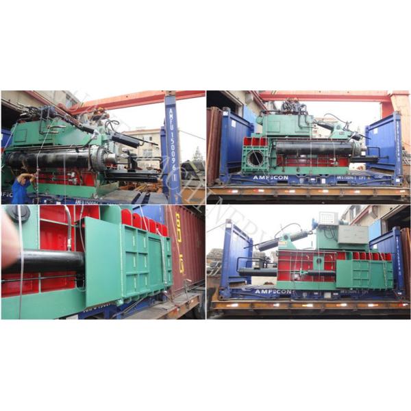 Baler металлолома 250 тонн подвергает надежную структурную ригидность механической обработке