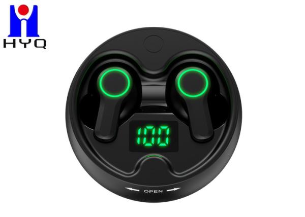 Black Case 6h IPX4 Waterproof Bluetooth Earphones For Gaming