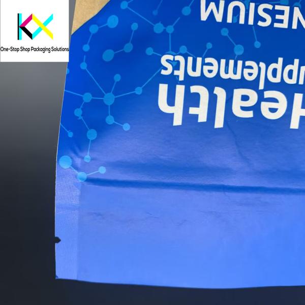 Custom Printed Kraft Paper Bags Digital Printing Pouches for Snacks