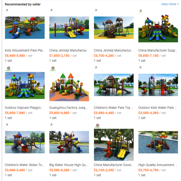 Resort Outdoor Pool Water Slide Commercial Water Park Equipment OEM Service
