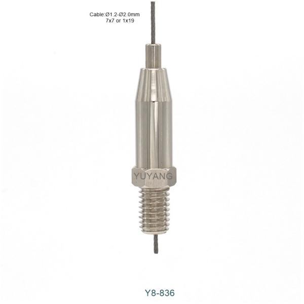 W3 / 8 Thread Wire Cable Gripper Bottom Exit For Modern Interior Decor