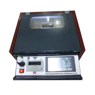 Portable 80KV Transformer Oil Testing Equipment Automaticlly Measuring Oil Dielectric Strength