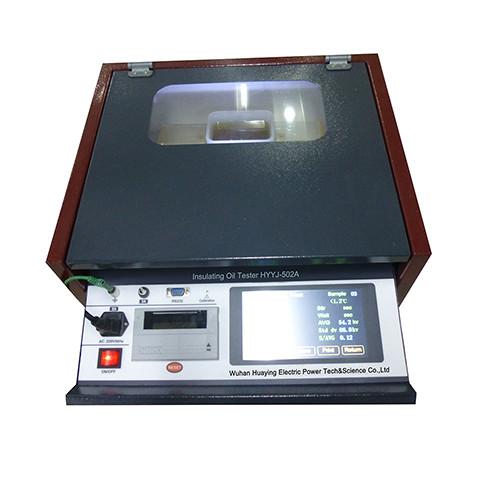 Portable 80KV Transformer Oil Testing Equipment Automaticlly Measuring Oil Dielectric Strength