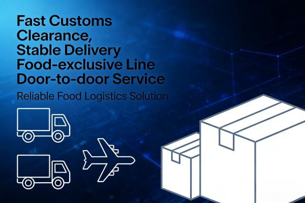 Delivered Duty Paid DDP Shipping Stable Delivery Food Exclusive Line Fast Customs Clearance