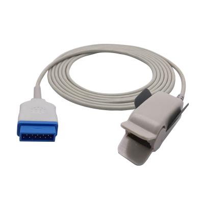 GE Marqutte OXI Reusable Spo2 Sensors 11 Pin Connector 3m / 10ft Cable